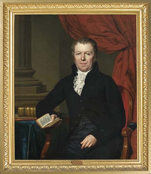 Portrait of Daam Fockema (1771-1855), 1822, Willem Bartel van der Kooi
