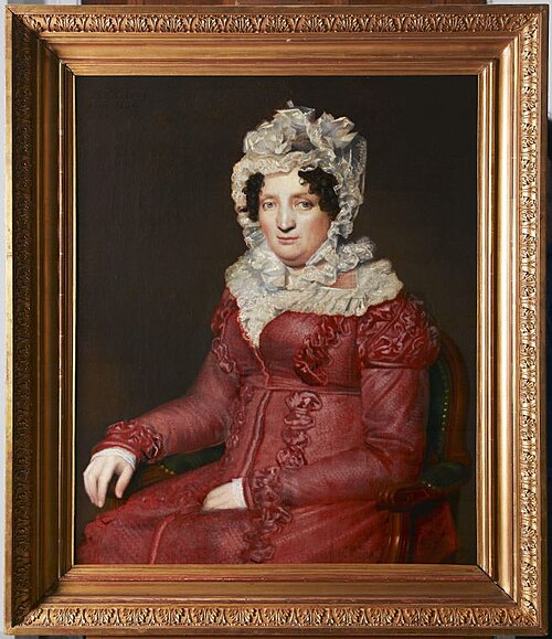 Portrait of Fenna Hesselink (1779-1848), echtgenote van Pier Zeper, 1826, Willem Bartel van der Kooi