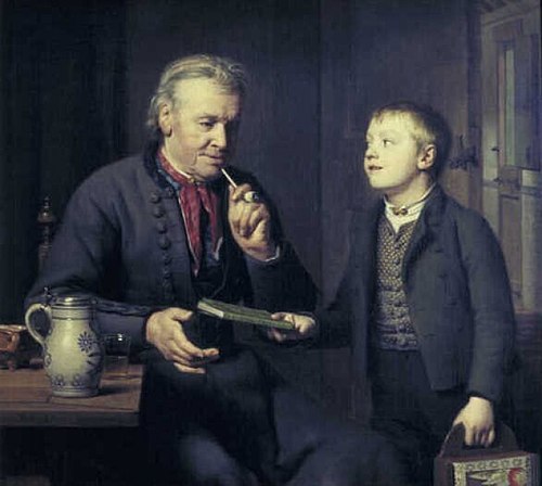 Father Happiness, 1816, Willem Bartel van der Kooi