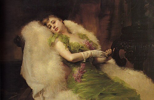 Fatigada!, 1894, Francesc Masriera Manovens
