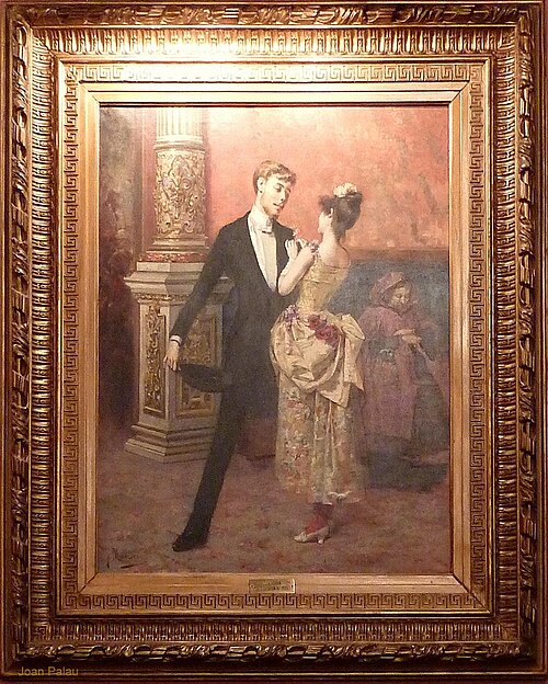 Saló de descans del Teatre del Liceu, , Francesc Masriera Manovens