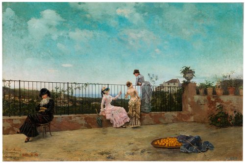 ¡No viene!, 1884, Francesc Masriera Manovens