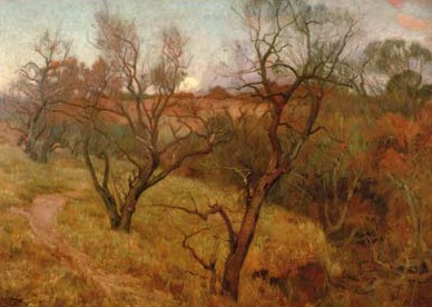 Salida de la luna en la quebrada, , Alberto Valenzuela Llanos