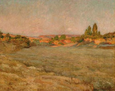paisaje por valenzuela llanos, , Alberto Valenzuela Llanos