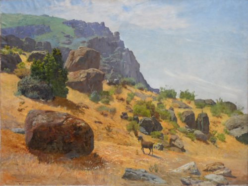 Quebrada de los loros, 1899, Alberto Valenzuela Llanos