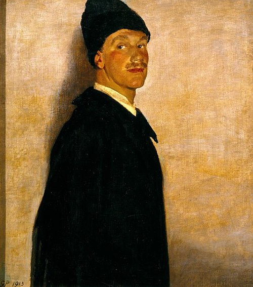 The Man in Black, 1913, Glyn Philpot