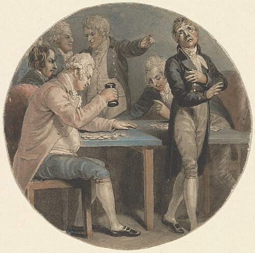 Ruined Gambler, , Luke Clennell