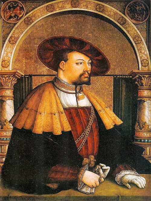 Portrait of Eitelfriedrich III. von Zollern (1561), 1561, Joseph Weiß