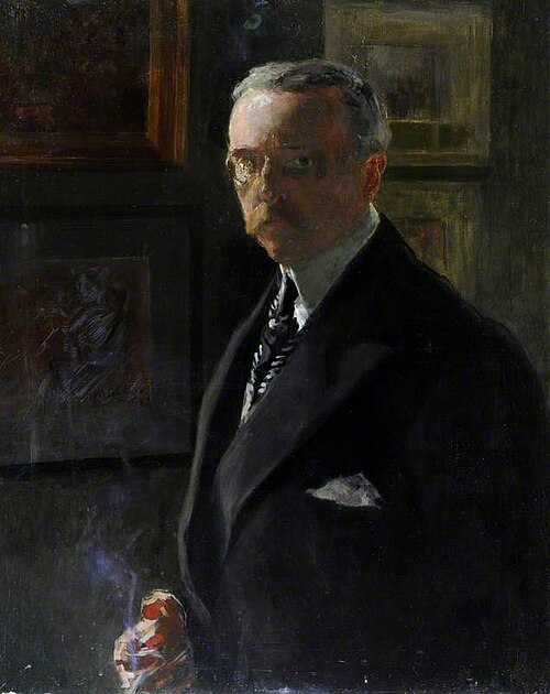 Self Portrait, 1914, Georges-Victor Hugo