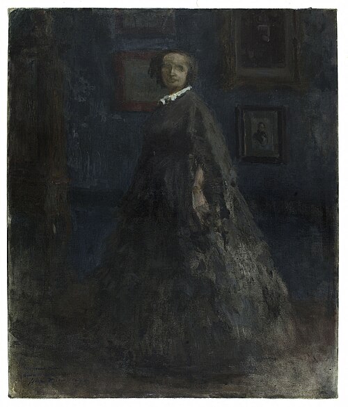 Portrait de Madame Victor Hugo, 1868, Georges-Victor Hugo