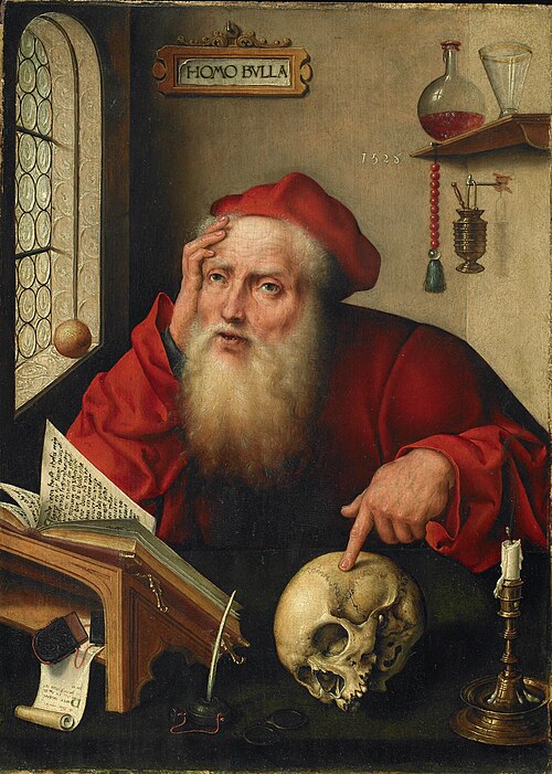 Saint Jerome in His Study, 1528, Joos van Cleve