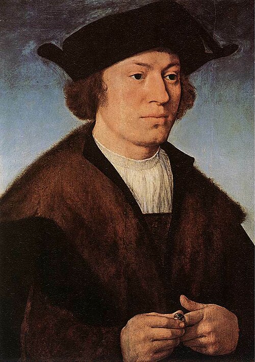 Portrait of a man, 1520, Joos van Cleve
