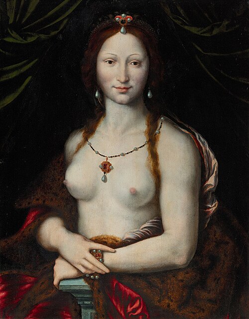 Monna Vanna Nuda, 1530, Joos van Cleve
