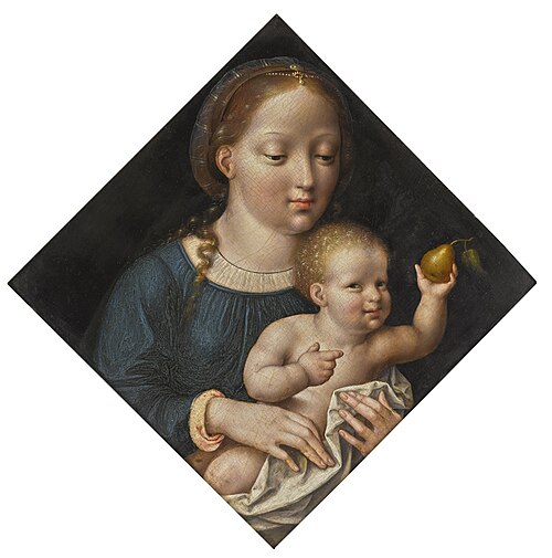 Maria mit Kind, 1525, Joos van Cleve