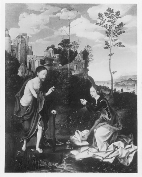 Christus verschijnt aan Maria Magdalena, 1524, Joos van Cleve