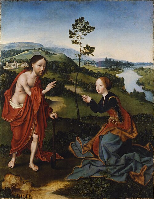Noli me tangere, 1517, Joos van Cleve