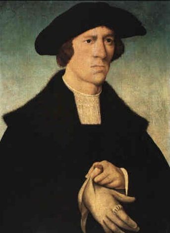 Portrait of an unknown man, 1520, Joos van Cleve