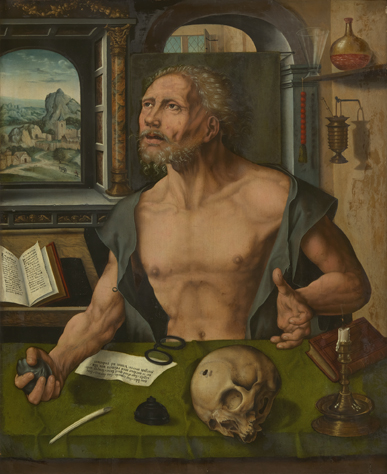 De H. Hiëronymus, 1540, Joos van Cleve