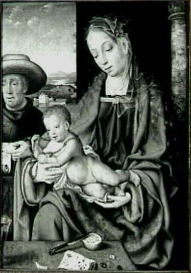Holy Family, 1530, Joos van Cleve