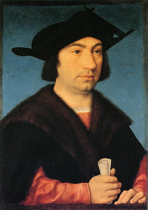 Portrait of Stefano Raggio (?), 1522, Joos van Cleve