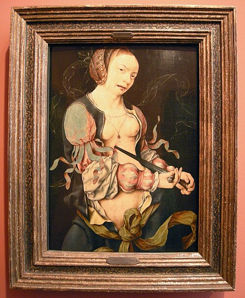 Lucretia, 1519, Joos van Cleve