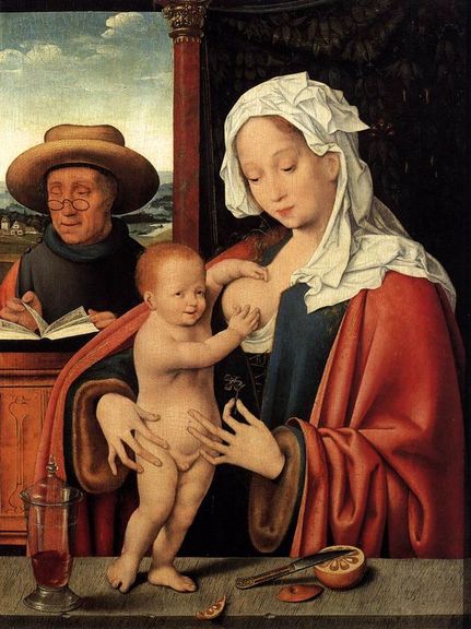 Holy Family, 1525, Joos van Cleve