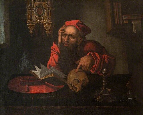 Saint Jerome in His Study, 1535, Joos van Cleve