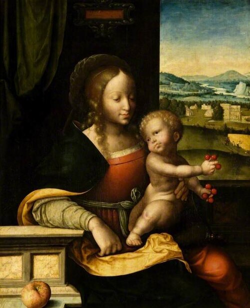 Virgin and Child, 1529, Joos van Cleve