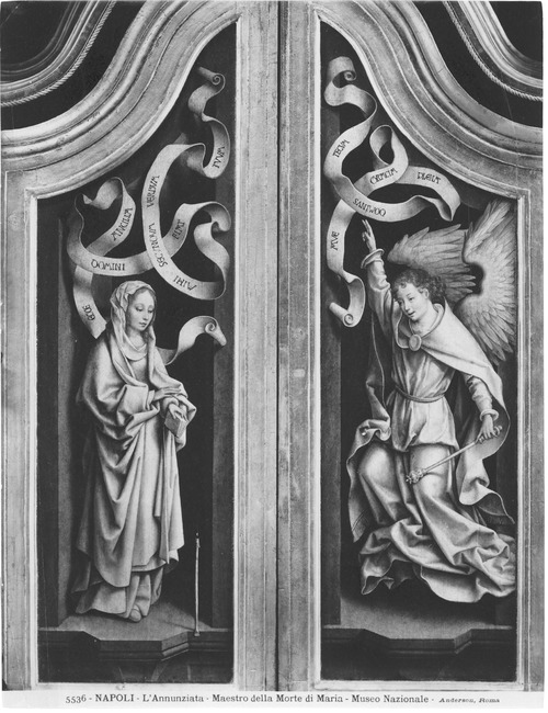 The Annunciation, 1517, Joos van Cleve