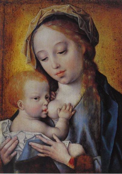 Mary with child, 1512, Joos van Cleve
