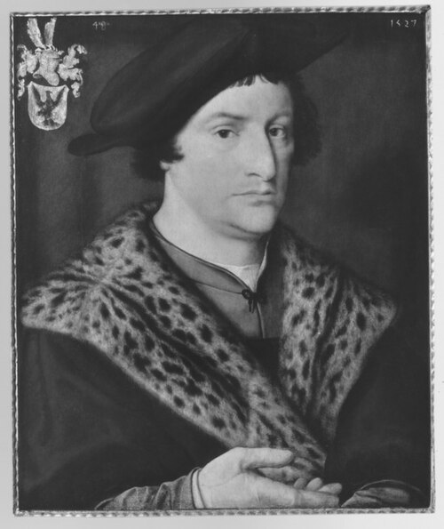 Portrait of a man, 1527, Joos van Cleve