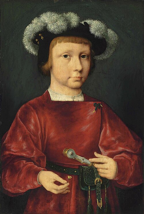 Portrait of a boy, 1525, Joos van Cleve