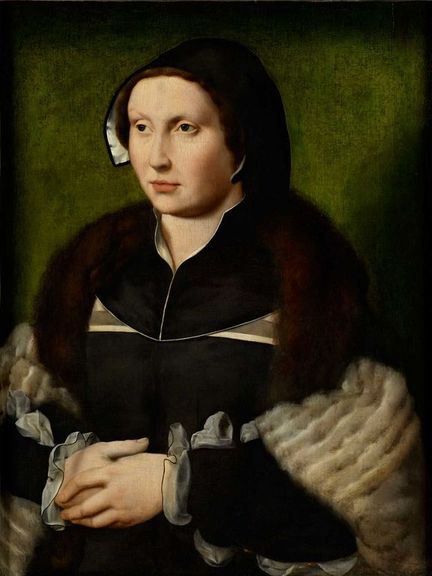 Portrait of a woman, 1524, Joos van Cleve