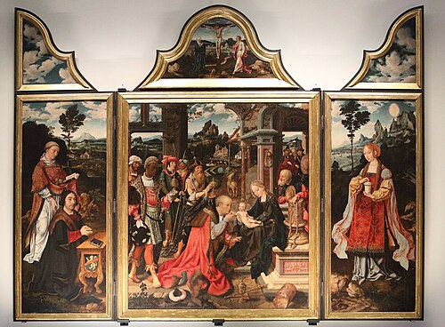San Donato altaarstuk, 1520, Joos van Cleve
