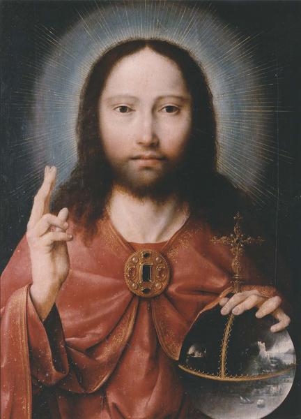 Salvator Mundi, , Joos van Cleve