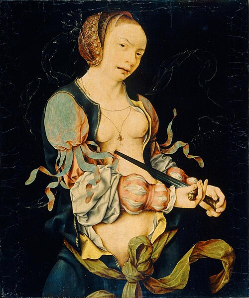 Der Selbstmord der Lucretia, 1516, Joos van Cleve