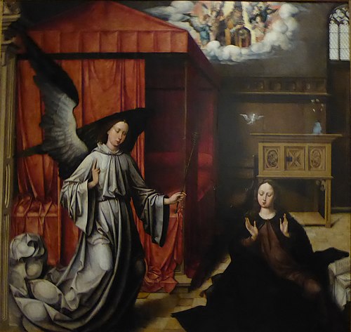 Verkündigung des Herrn, , Joos van Cleve