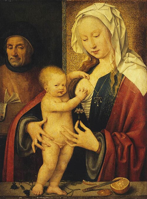 Holy Family, 1502, Joos van Cleve