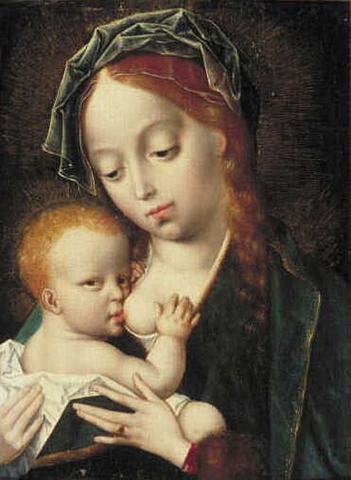 Vierge à l'Enfant, 1524, Joos van Cleve