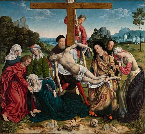 The Descent from the Cross, 1519, Joos van Cleve