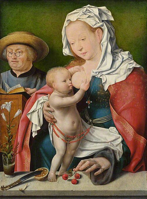 The Holy Family, 1517, Joos van Cleve
