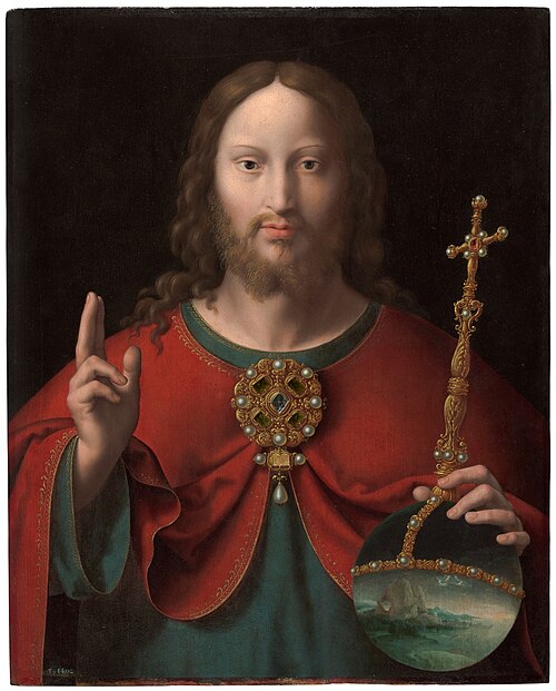 Christ the Saviour, 1530, Joos van Cleve