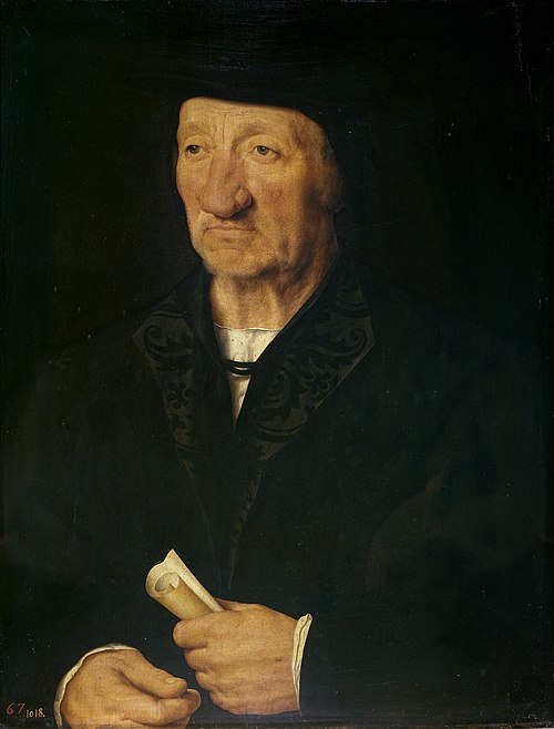 Portrait of an Old Man, 1525, Joos van Cleve