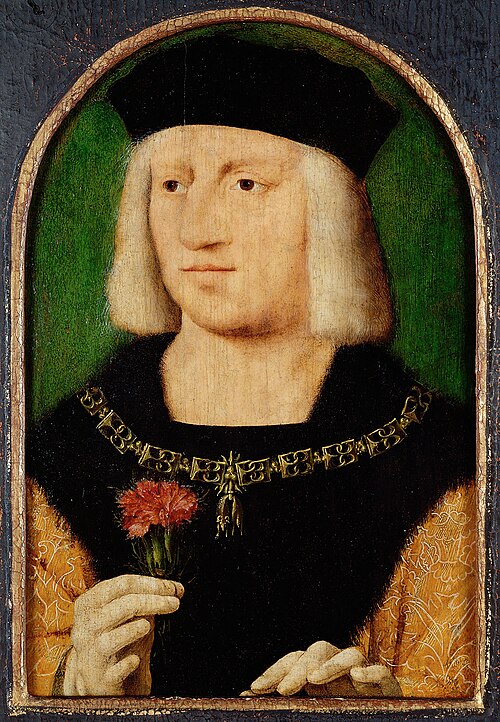 Emperor Maximilian I. (1459-1519), 1508, Joos van Cleve