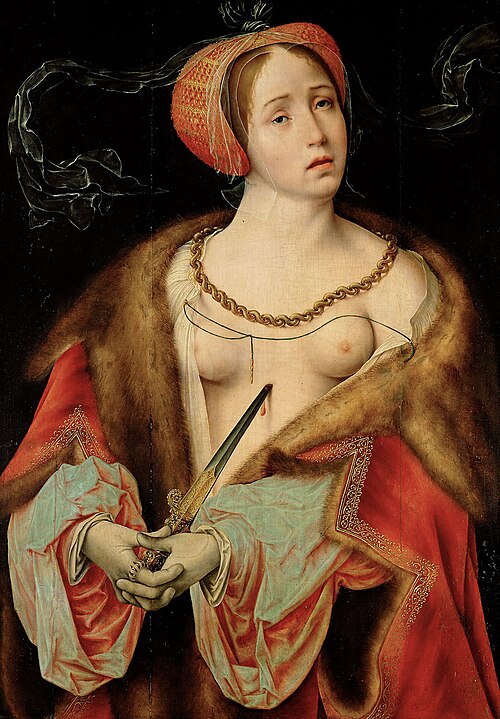 The Death of Lucretia, 1522, Joos van Cleve