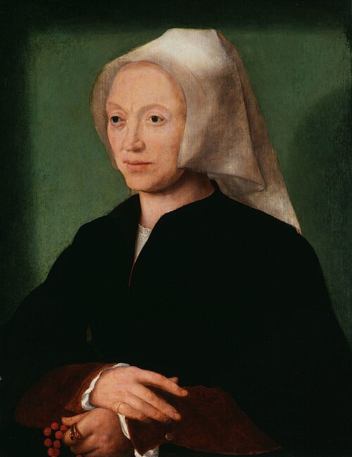Katlijne van Mispelteeren, The Artist's Wife, 1537, Joos van Cleve