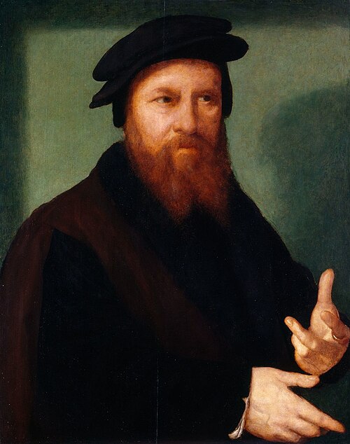 Self Portrait, 1537, Joos van Cleve