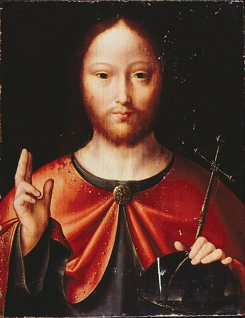 Salvator Mundi, 1550, Joos van Cleve