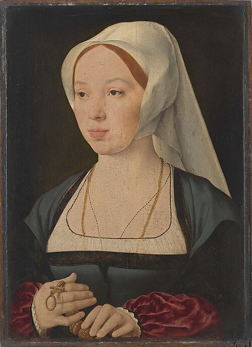 Portrait of a Lady, 1522, Joos van Cleve