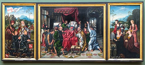 Death of Mary altarpiece, 1515, Joos van Cleve